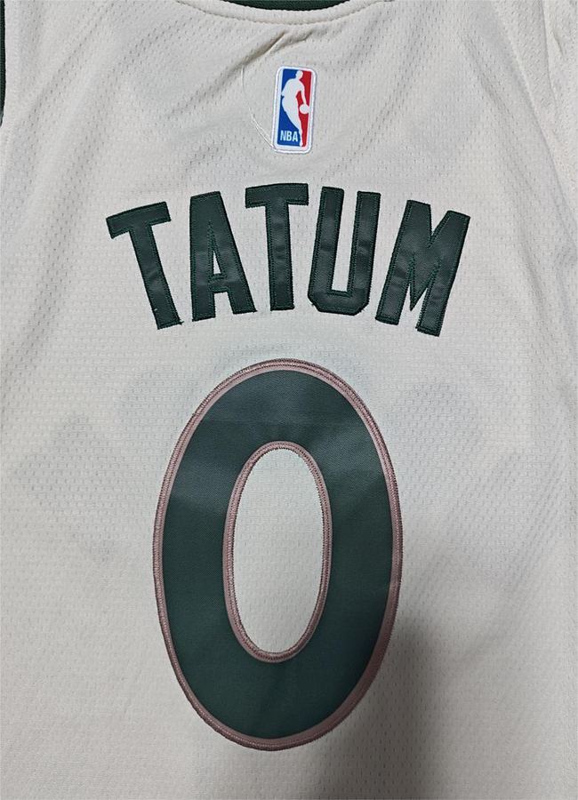 Celtics Jayson Tatum White City Edition Jersey