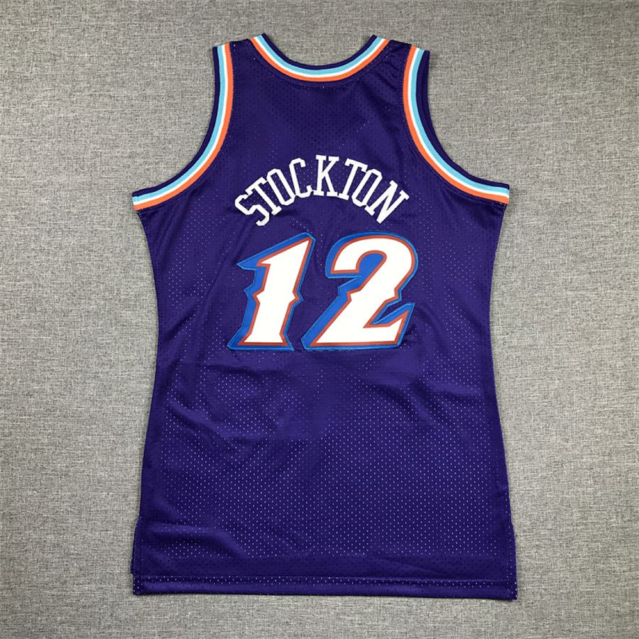 Jazz #12 Purple Kids Jersey