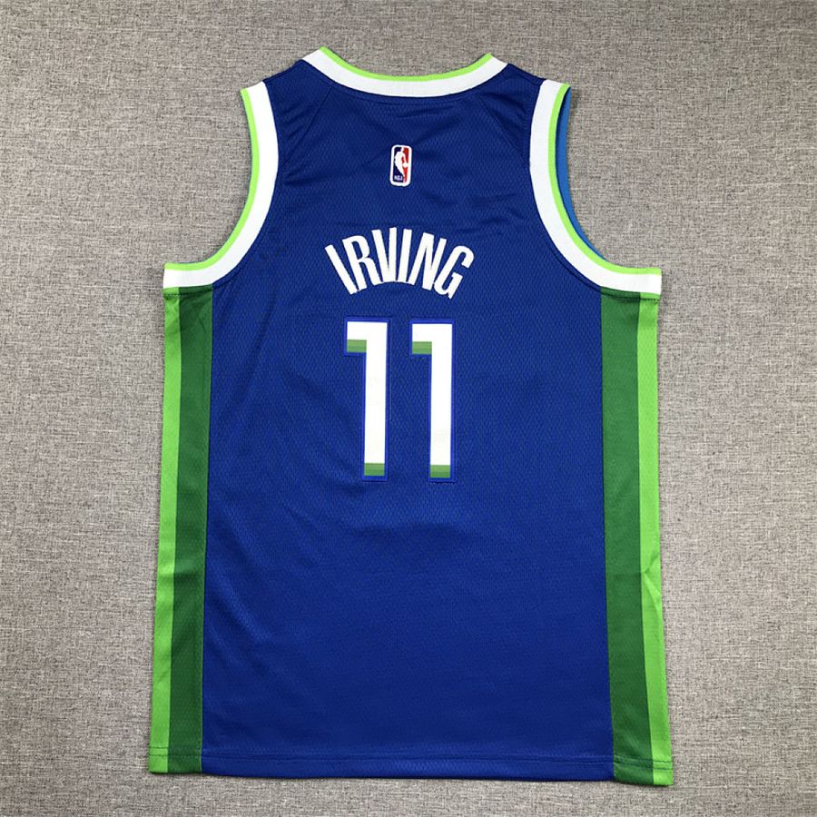 Nets #11 Blue City Edition Kids Jersey