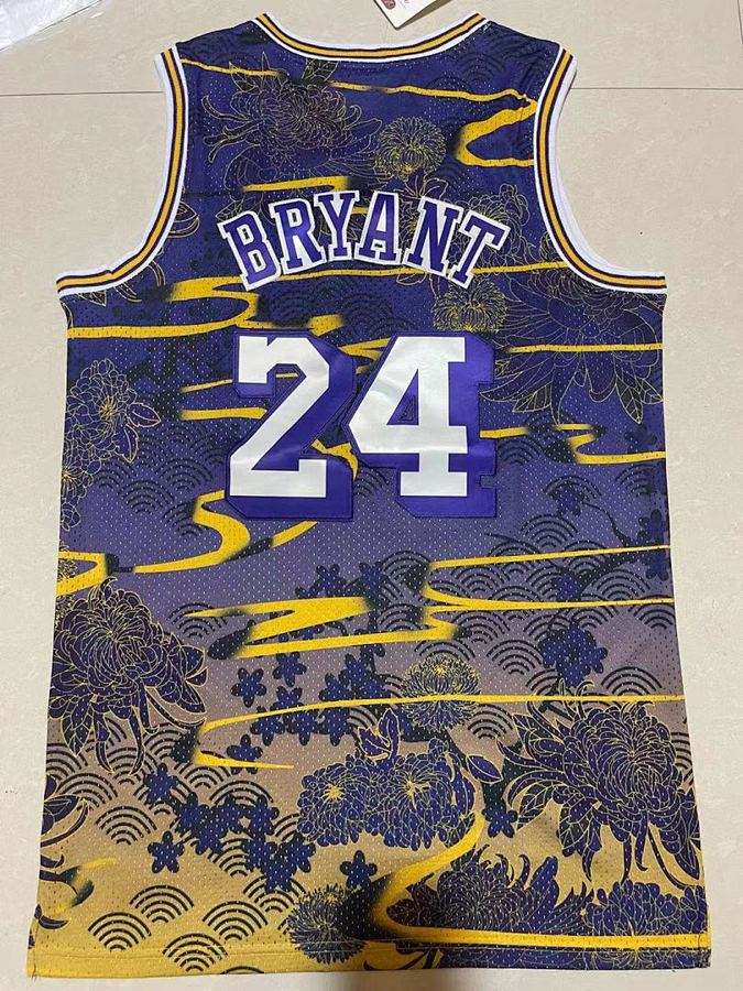 Lakers #24 Kobe Bryant Retro Jersey