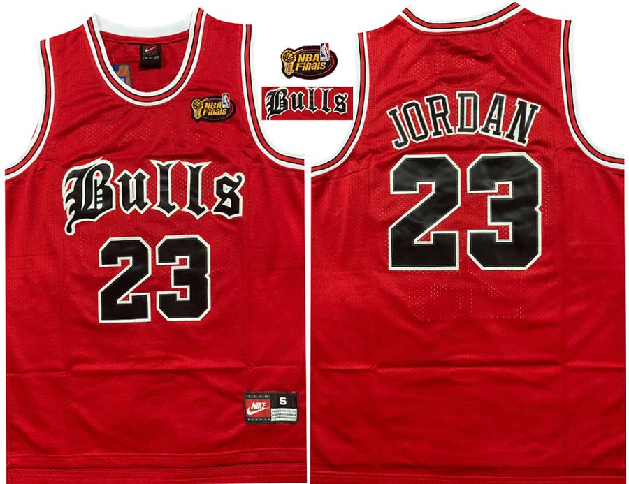 Bulls #23 Michael Jordan Retro Nike Jersey