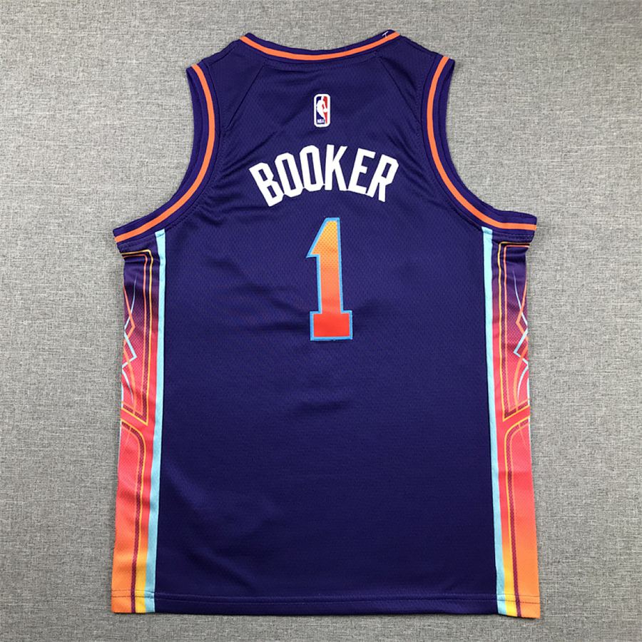 Suns #1 Purple City Edition Kids Jersey