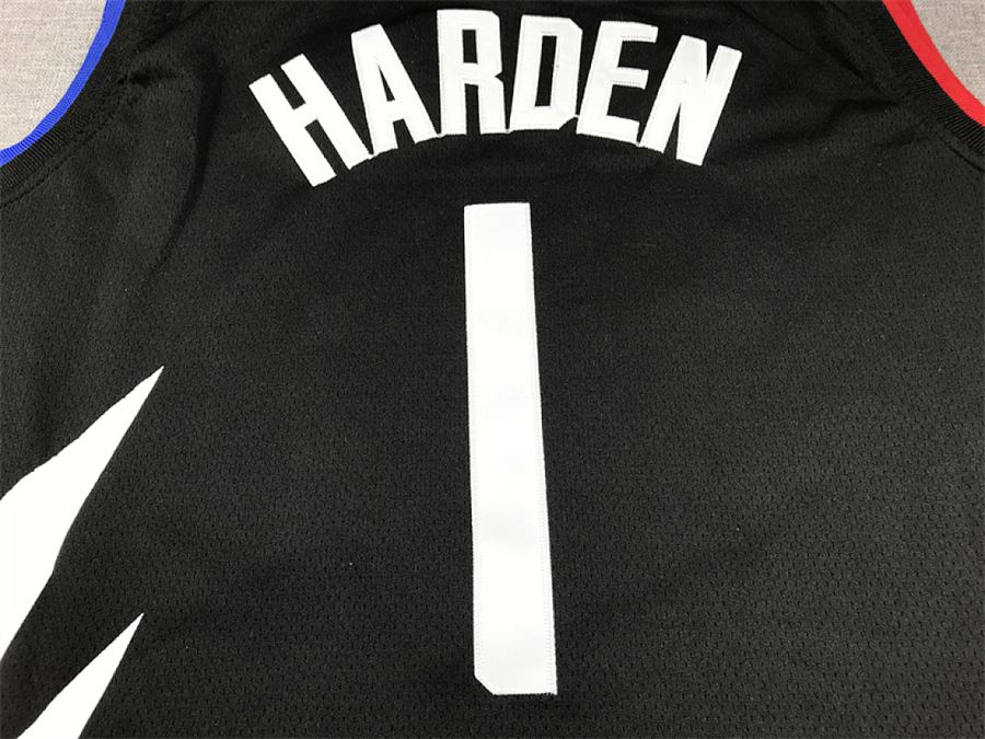 Clippers #1 Black Statement Jersey