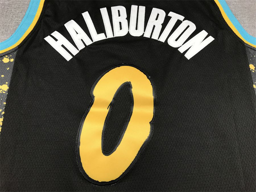 Pacers #0 Black City Edition Jersey