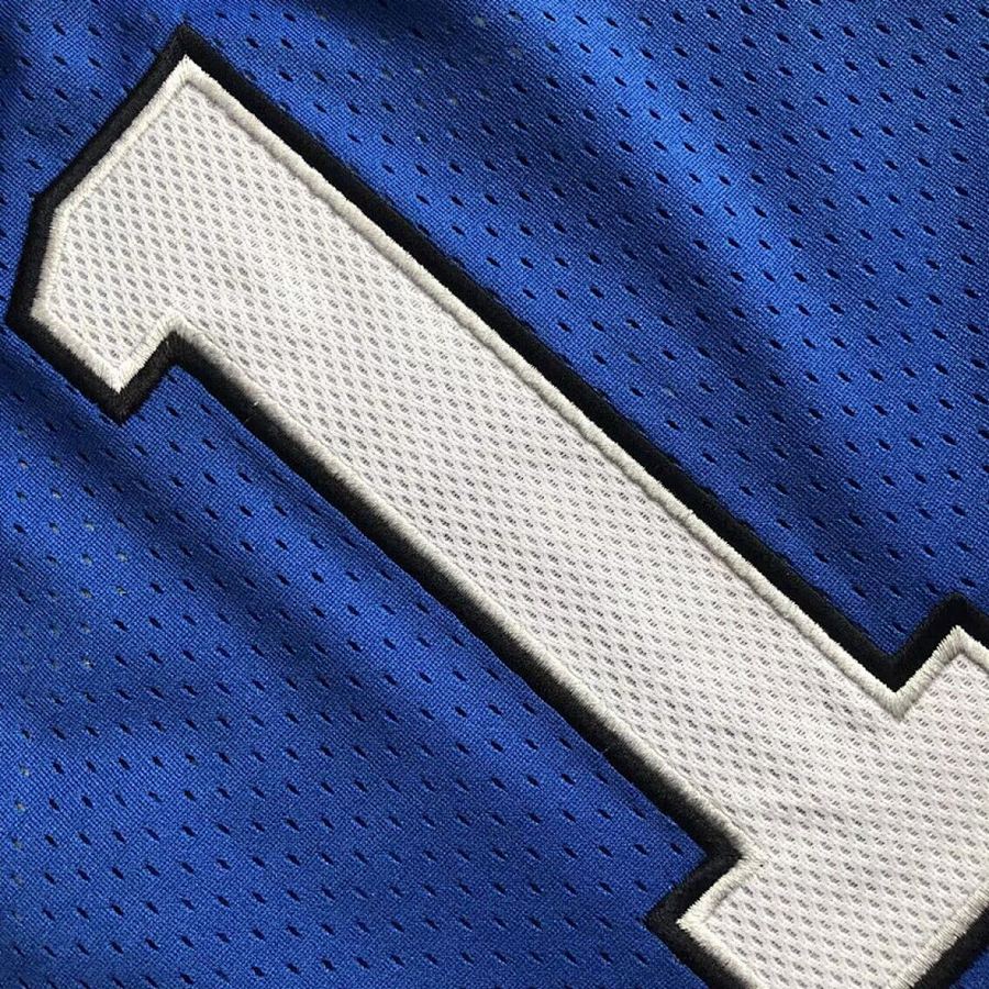 Magic #1 Tracy McGrady Blue Jersey XS-XXL