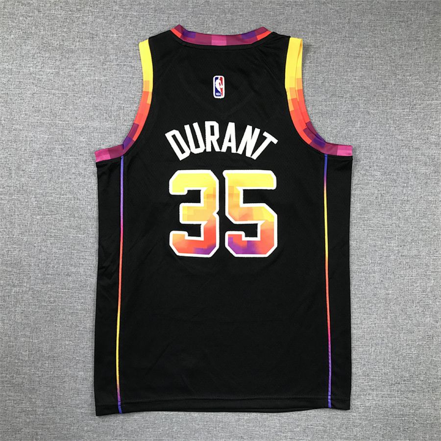Suns #35 Black Statement Kids Jersey