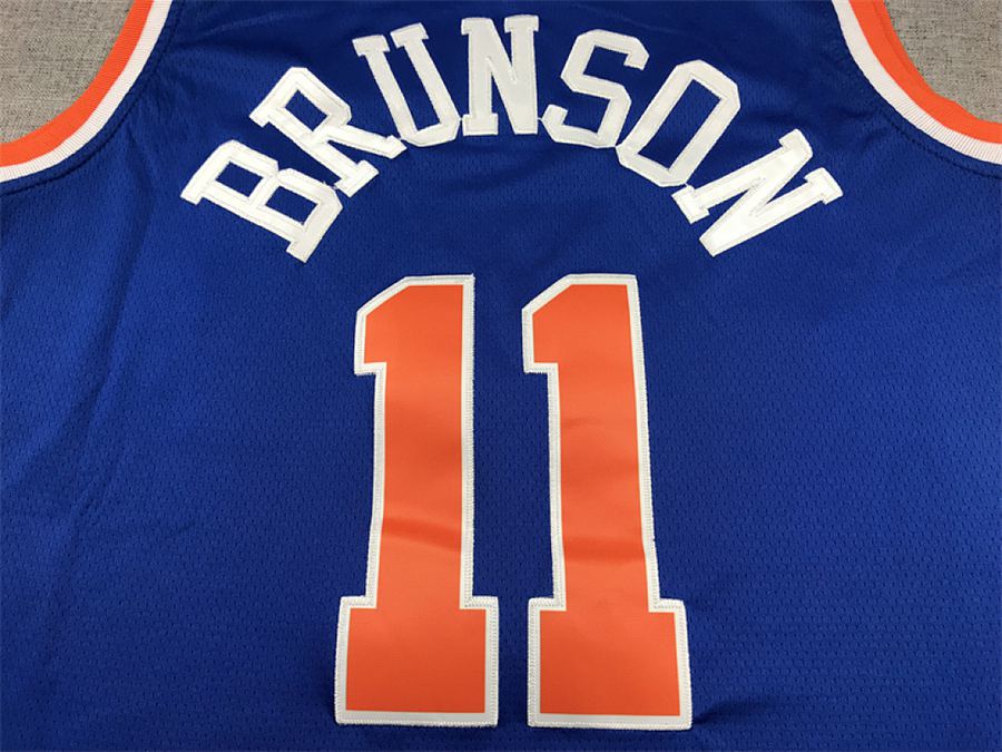 Knicks #11 Blue Jersey