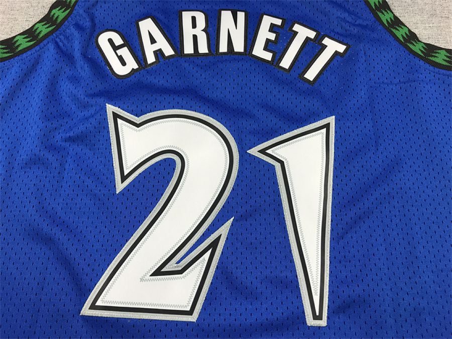 Timberwolves Blue Retro Jersey
