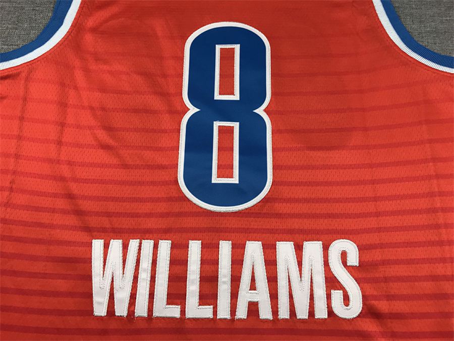 Thunder #8 Orange Statement Jersey