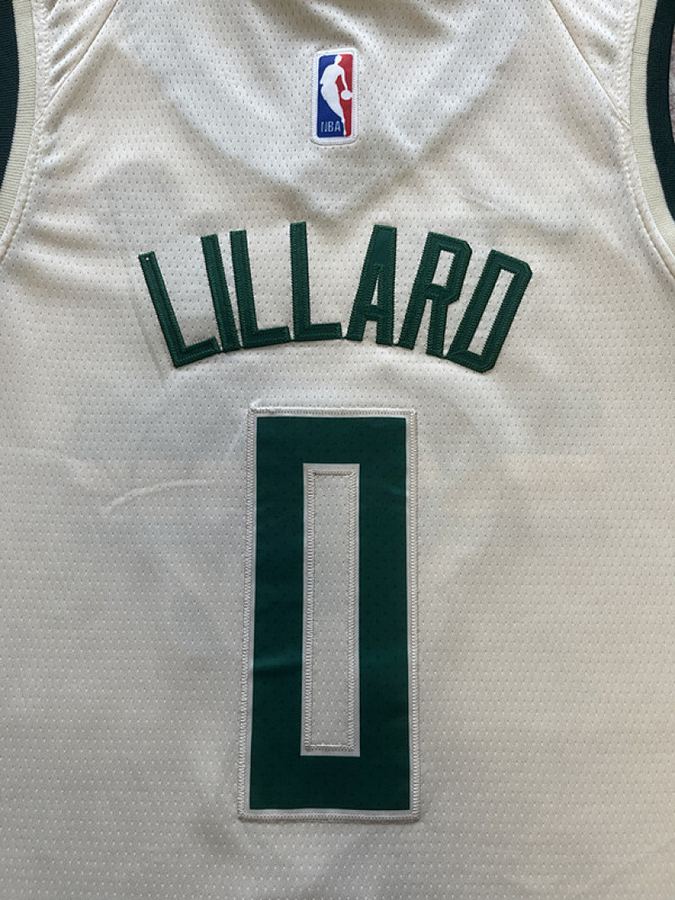 Bucks #0 Cream Jersey