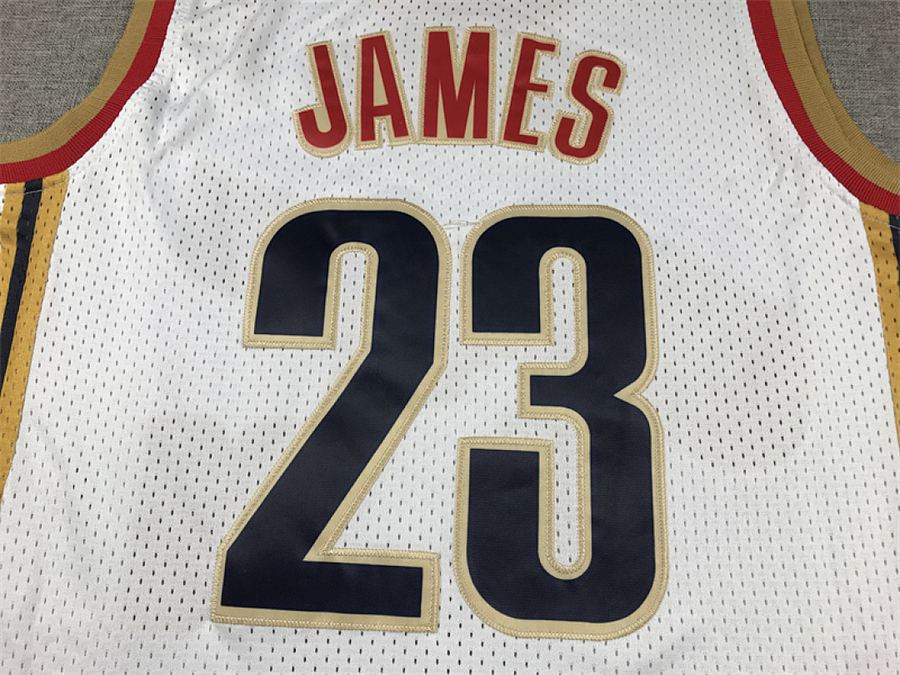 Cavaliers White Retro Jersey
