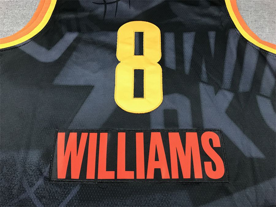 Thunder #8 Black City Edition Jersey