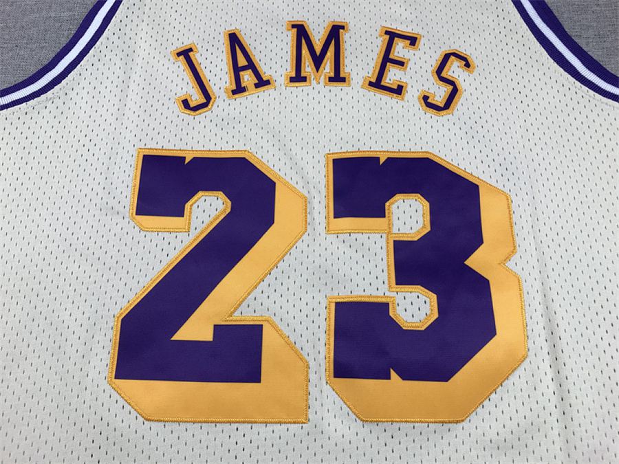 Lakers Cream Jersey