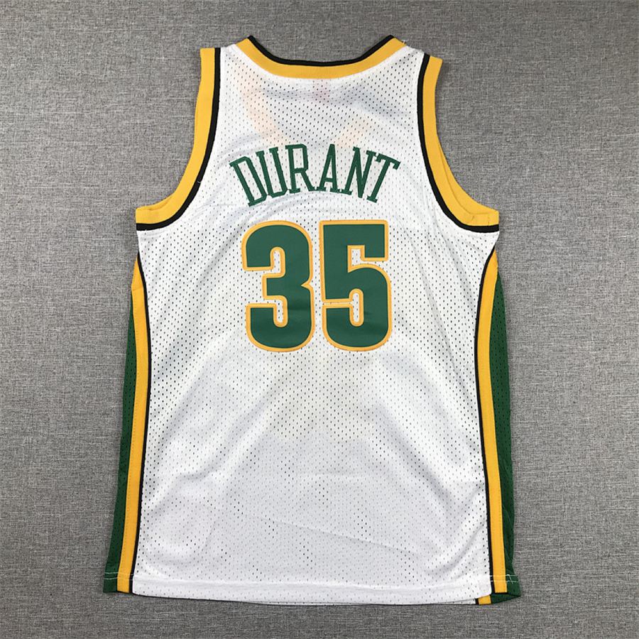 SuperSonics White Retro Kids Jersey