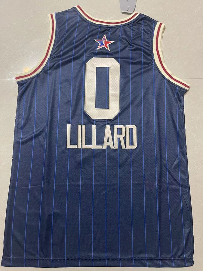 All-Star #0 Damian Lillard All-Star Jersey