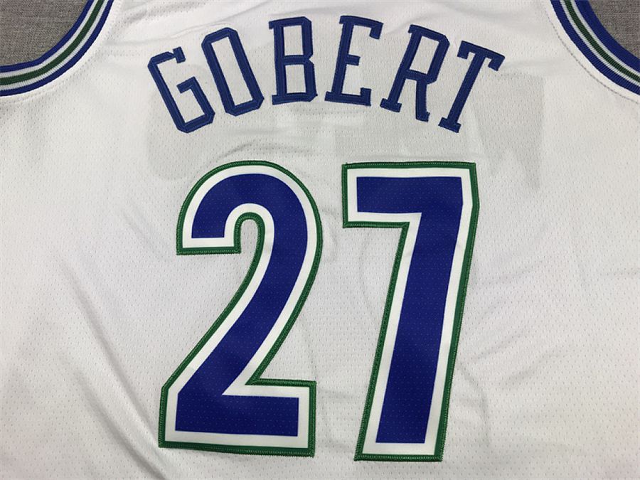Timberwolves White Jersey