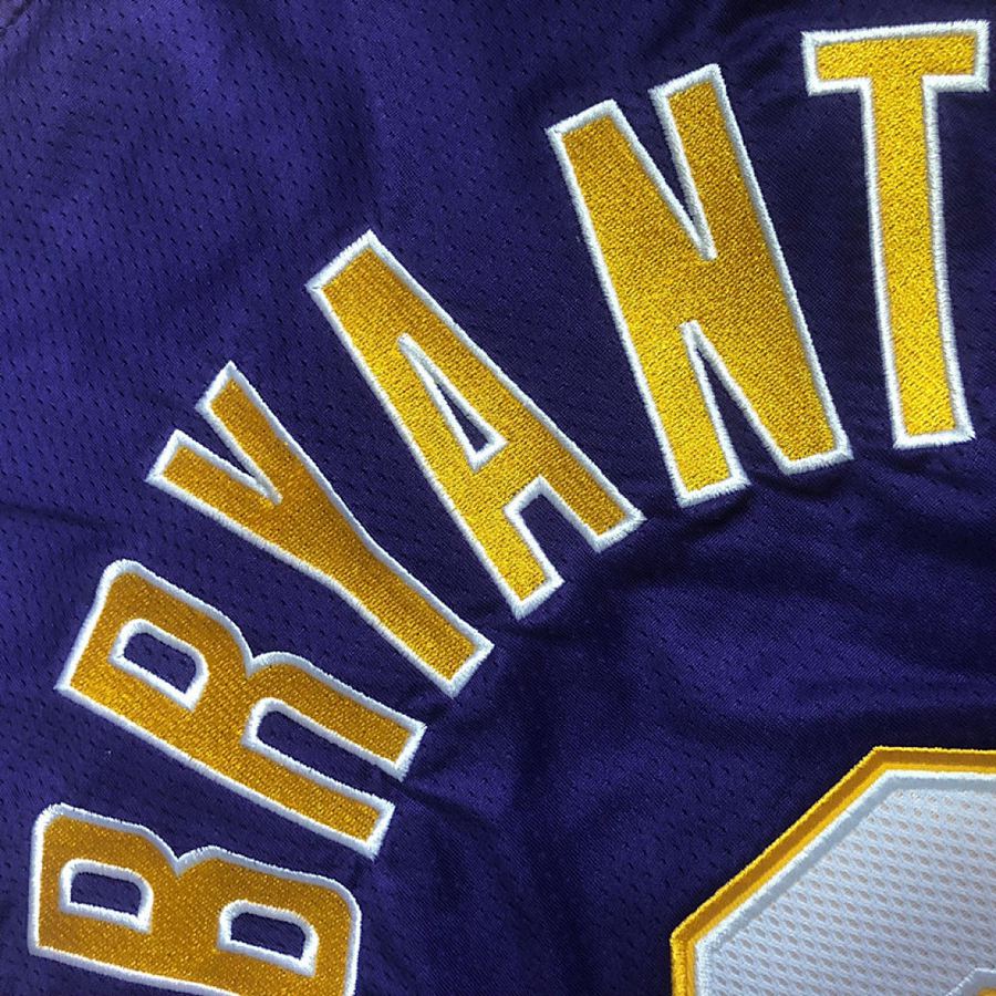 Lakers #8 Kobe Bryant Purple Retro Jersey XS-XXL