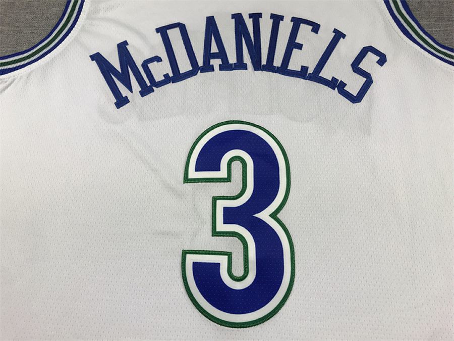 Timberwolves White Jersey