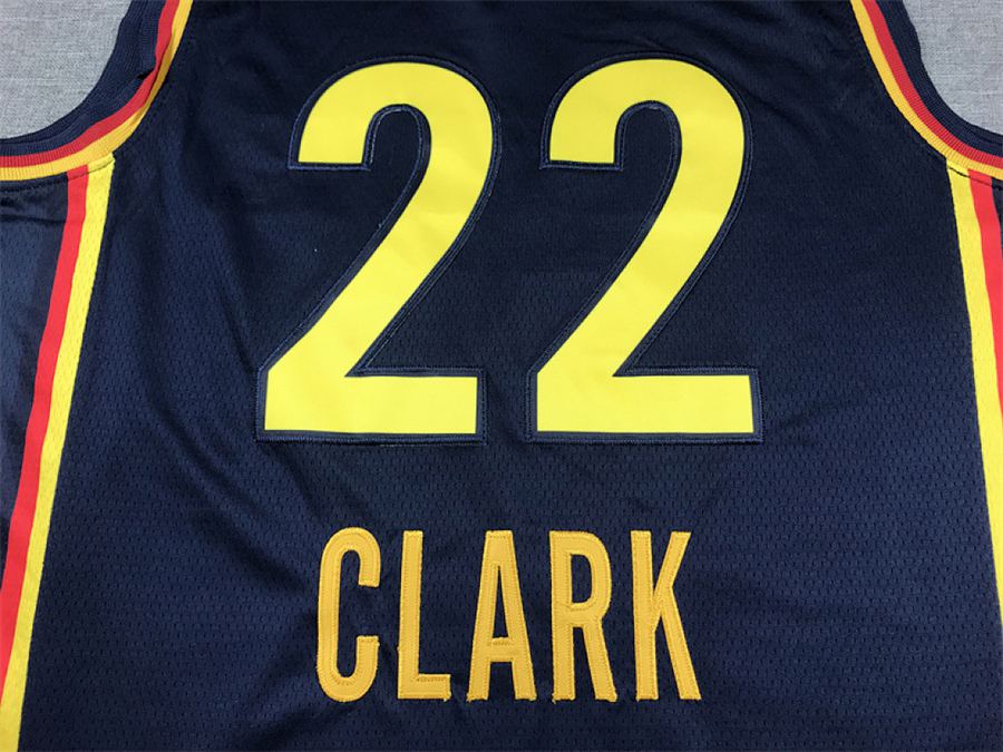 Indiana Fever #22 Navy Blue Jersey