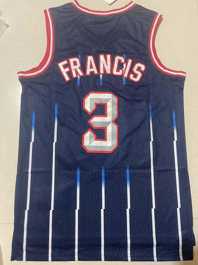 Rockets #3 Navy Blue Jersey