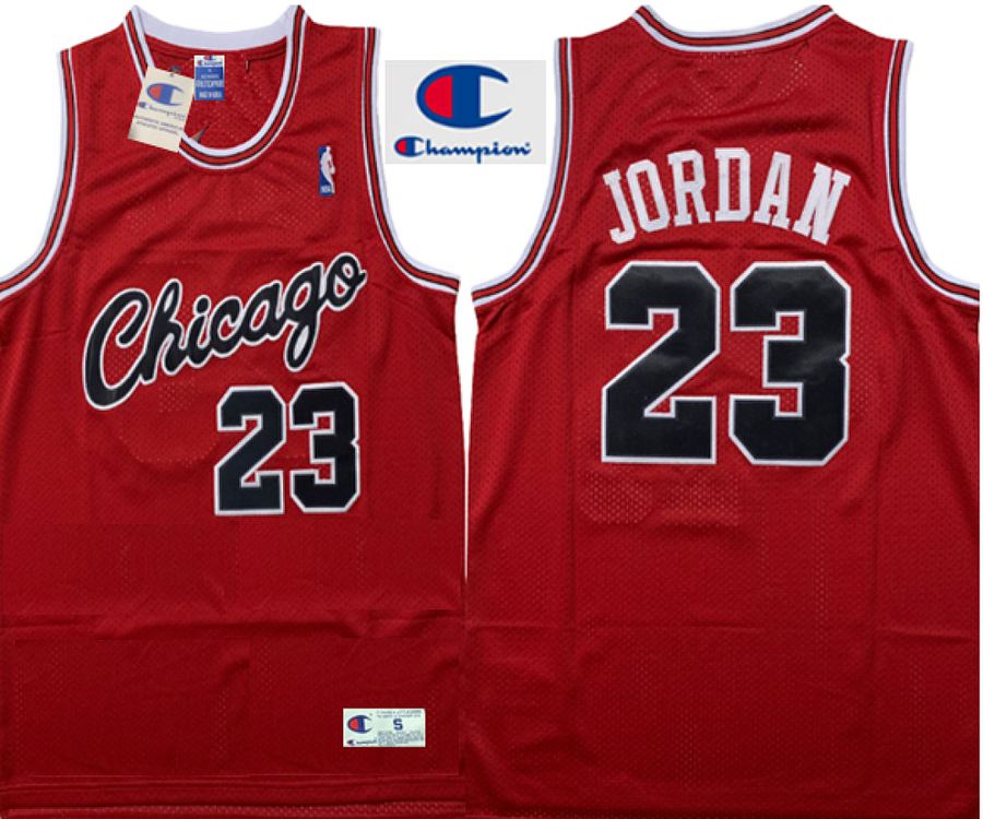 Bulls Michael Jordan Red Jersey