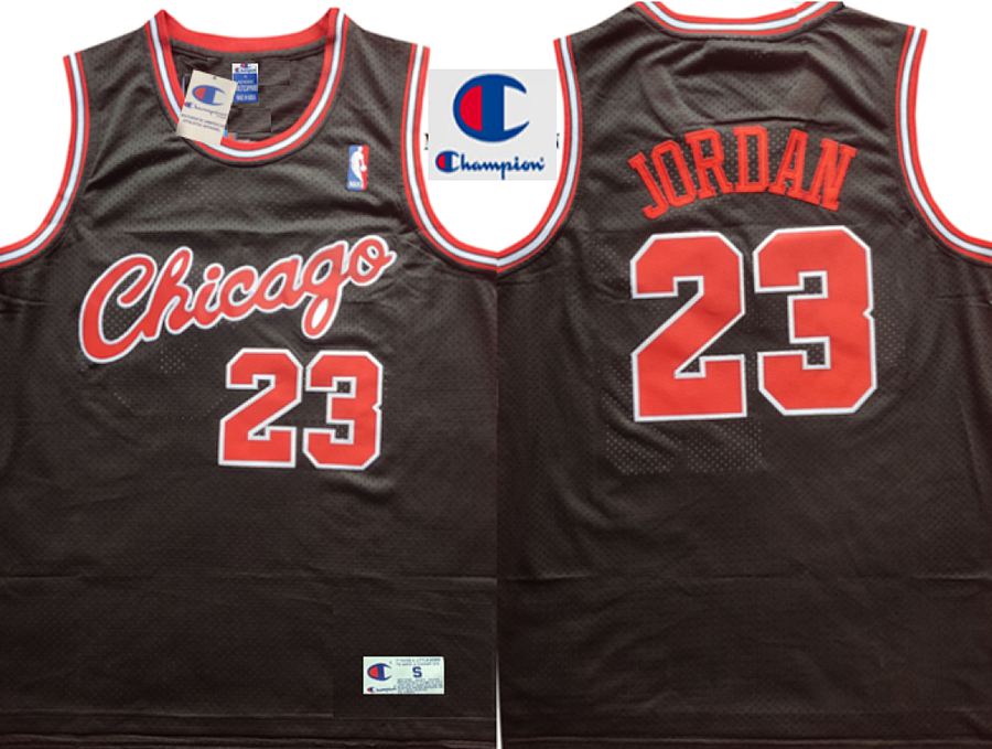 Bulls Michael Jordan Black Jersey