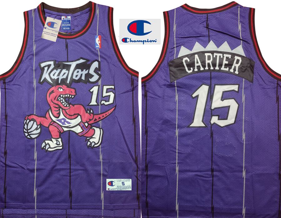 Raptors Vince Carter Purple Jersey