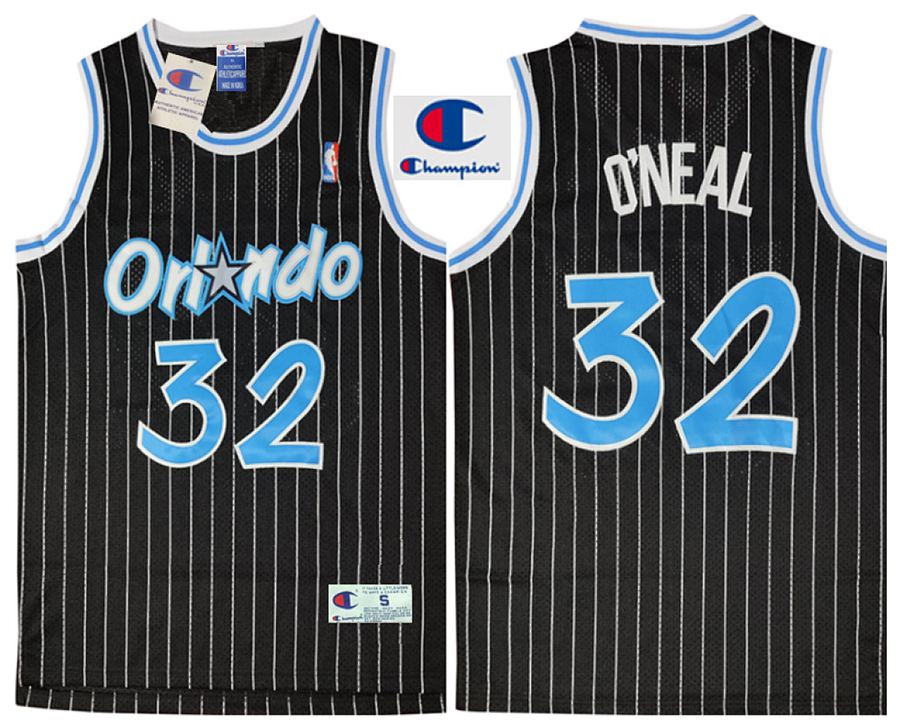 Magic Shaquille O'Neal Black Jersey