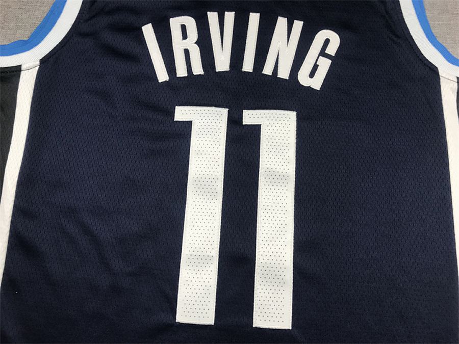 Mavericks #11 Navy Blue Statement Jersey