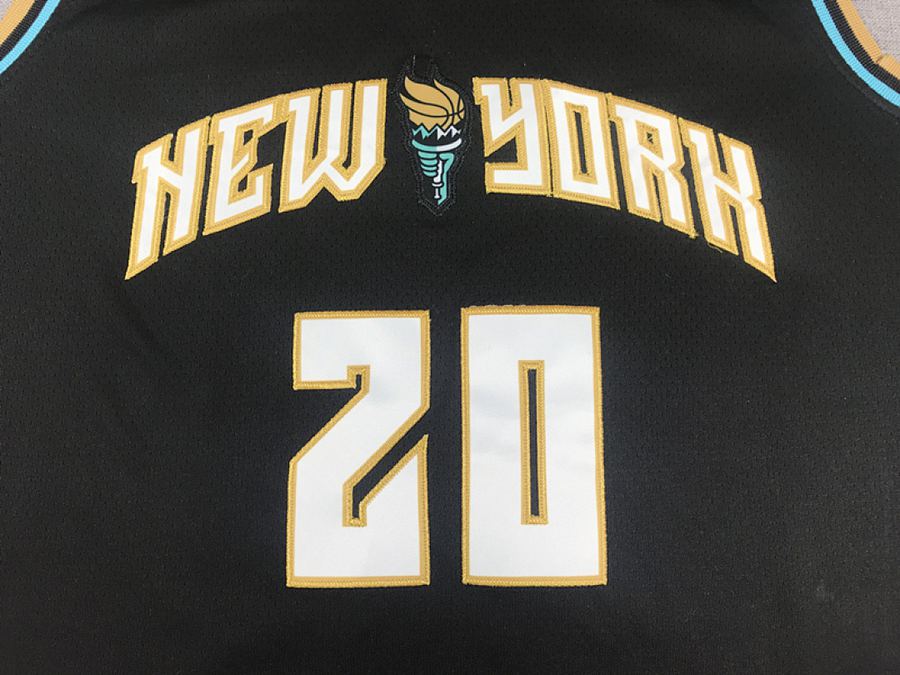New York Liberty #20 Black Jersey