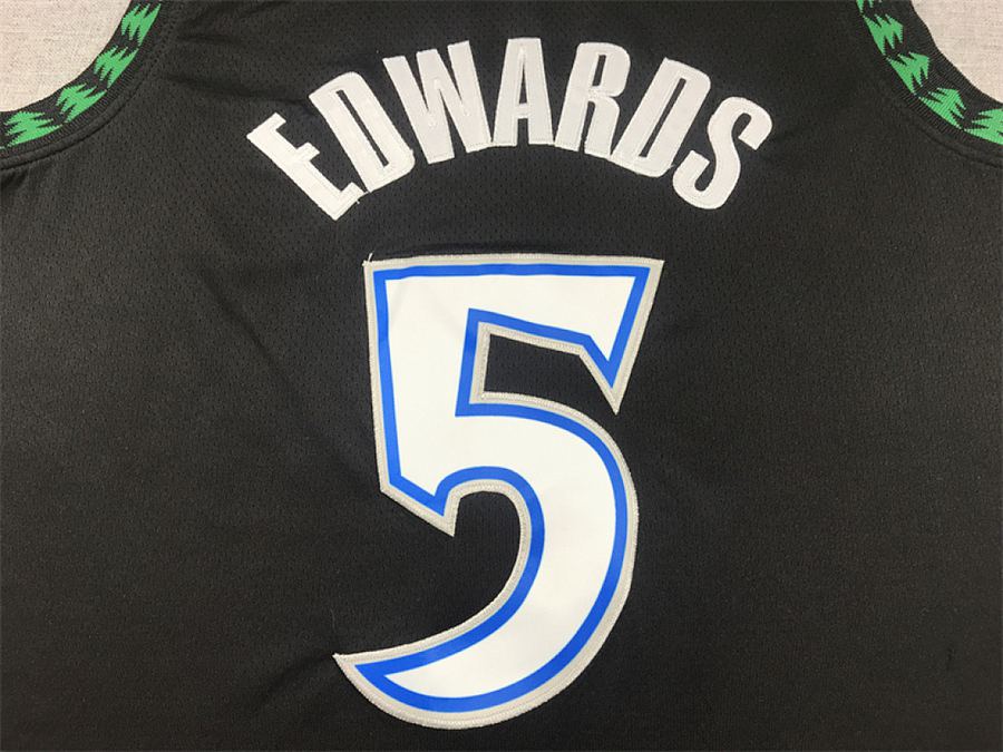 Timberwolves Black Jersey