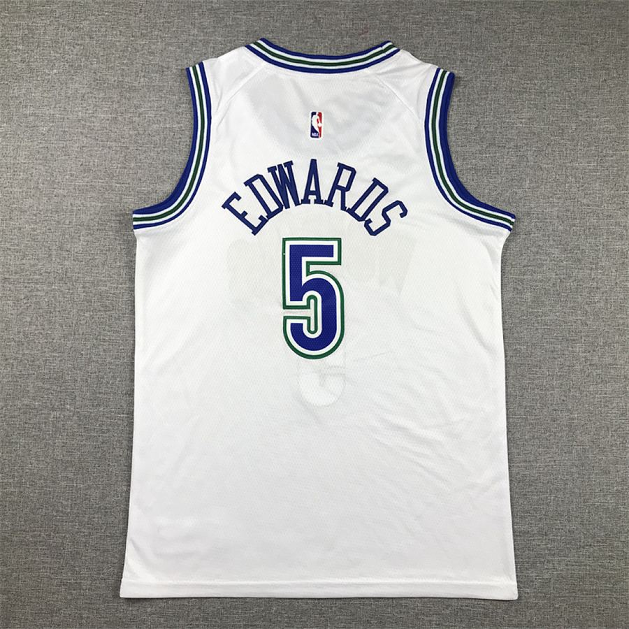 Timberwolves White Kids Jersey