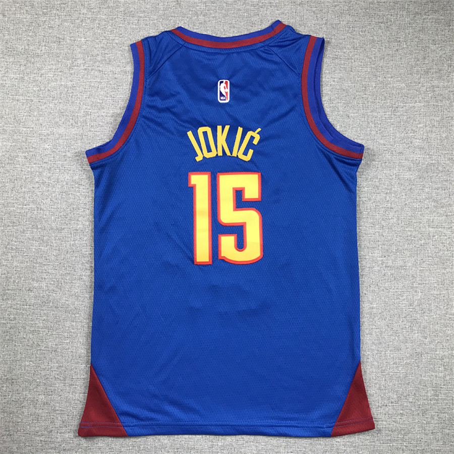 Nuggets Blue Statement Kids Jersey