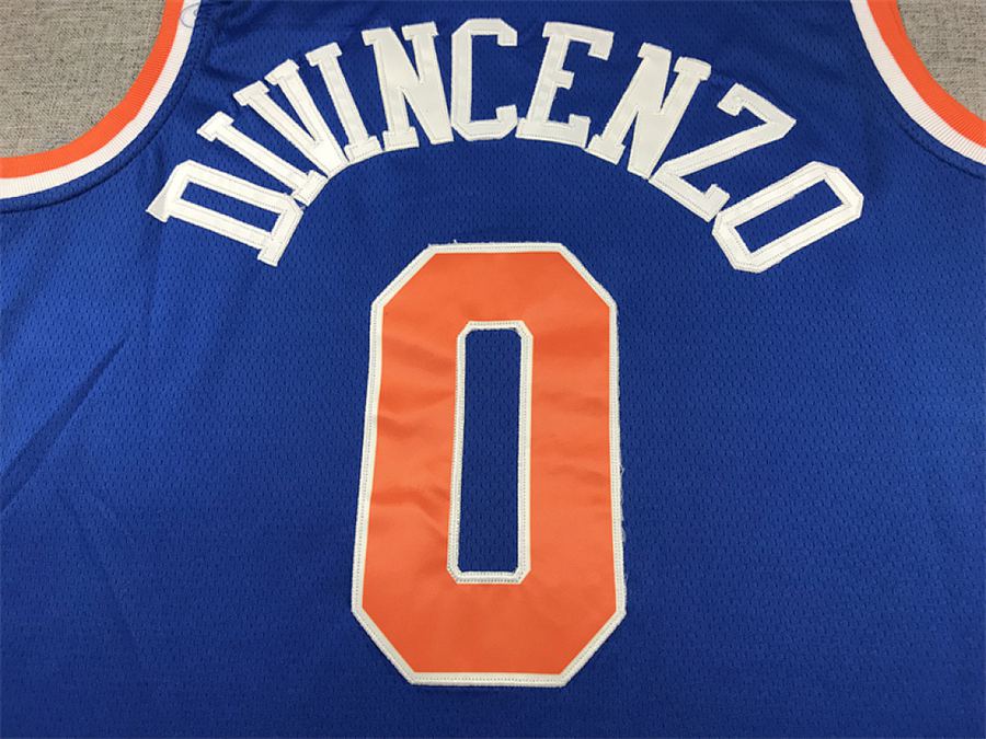 Knicks #0 Blue Jersey