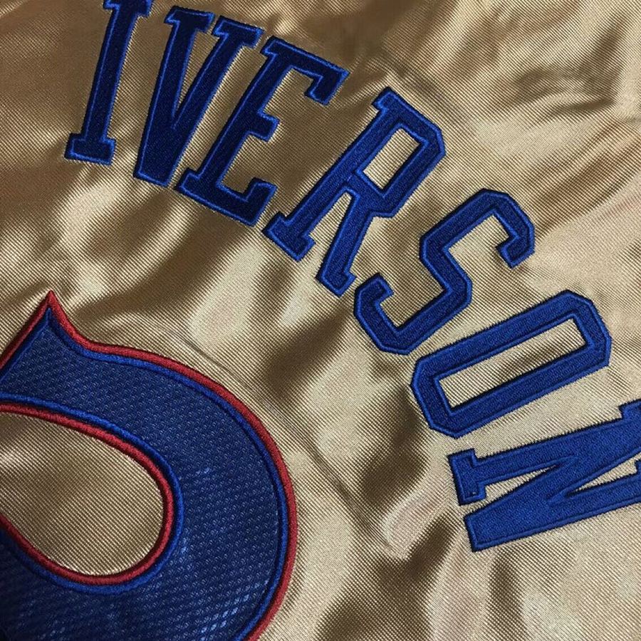 76ers #3 Allen Iverson Jersey XS-XXL