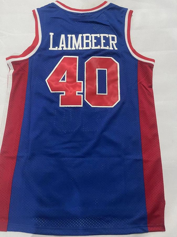 Pistons #40 Retro Jersey