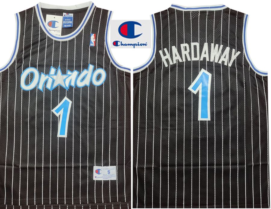 Magic Tim Hardaway Black Jersey