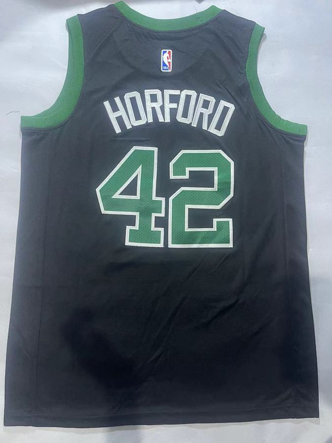 Celtics #42 Michael Jordan Black Jersey