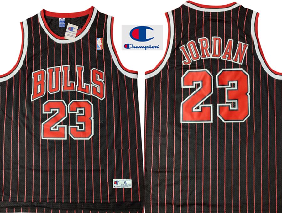 Bulls Michael Jordan Black Retro Jersey
