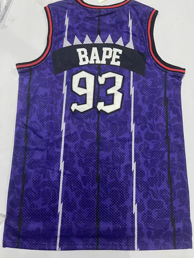 Raptors #93 Purple Retro Jersey