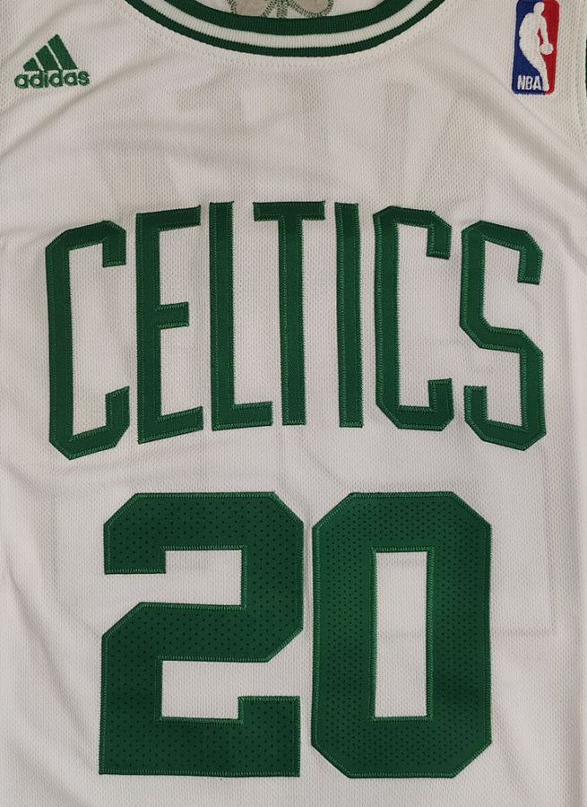 Celtics #20 Ray Allen White Jersey