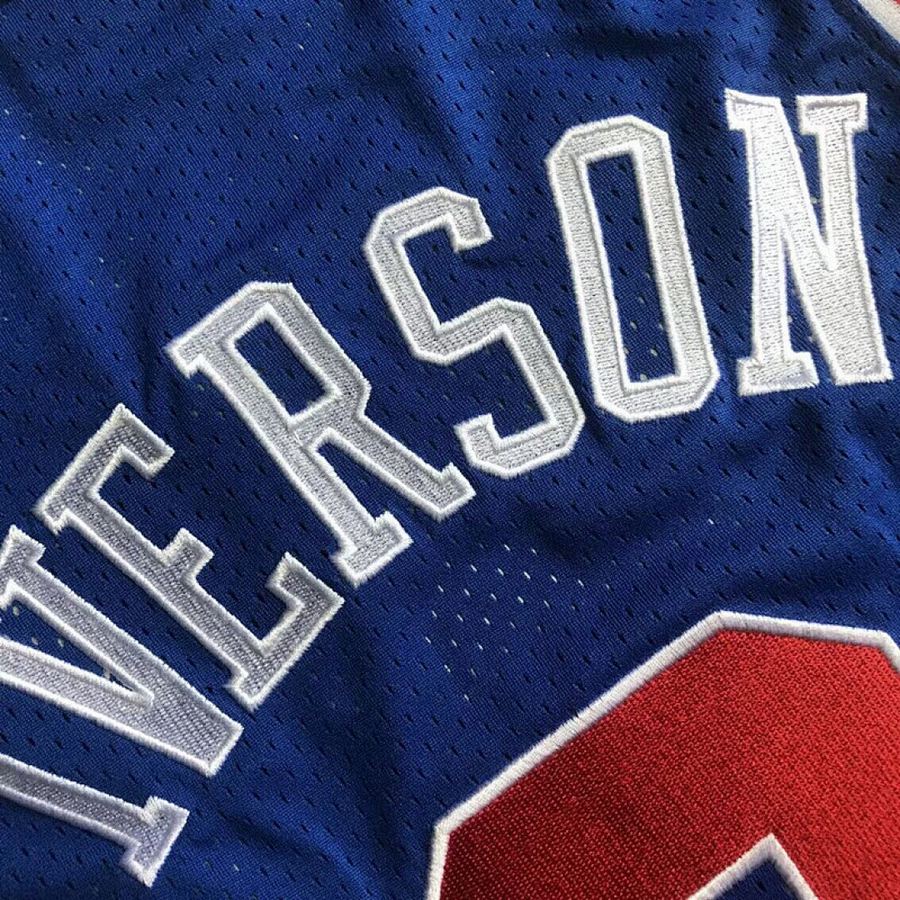 76ers #3 Blue Jersey