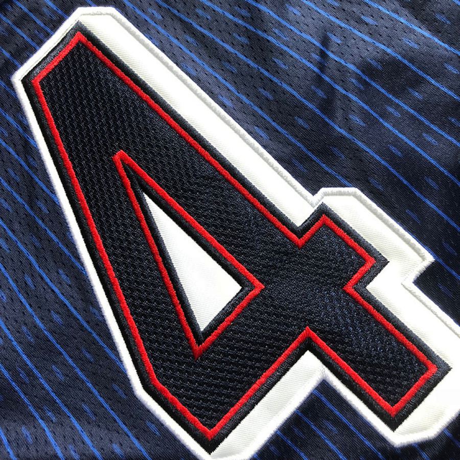Team USA #4 Stephen Curry Blue Jersey XS-XXL