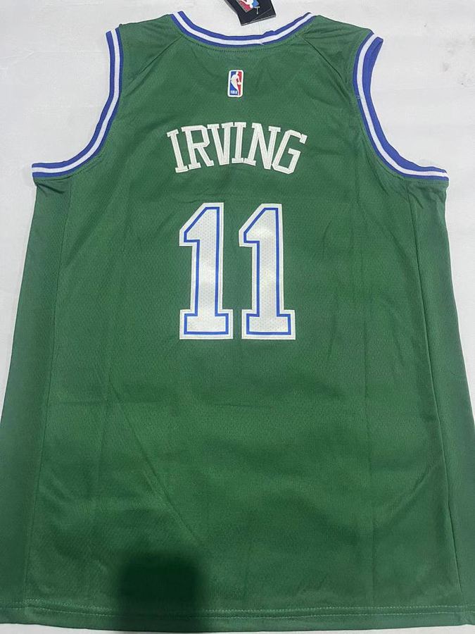 Mavericks #11 Green Nike Jersey