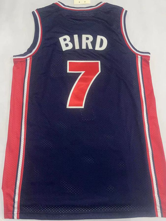 Team USA #7 Navy Blue Jersey