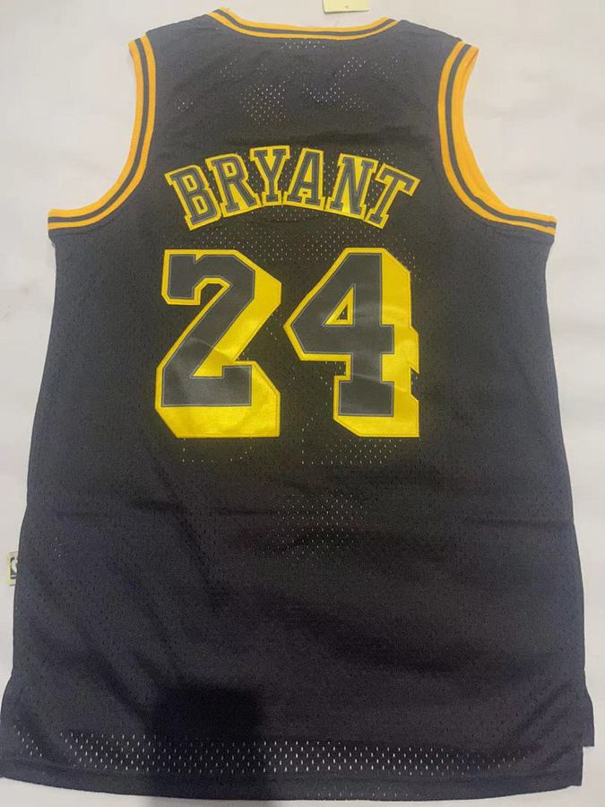 Lakers #24 Black Jersey