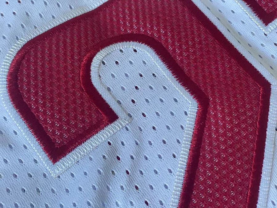 Cavaliers #23 LeBron James White Embroidered Jersey