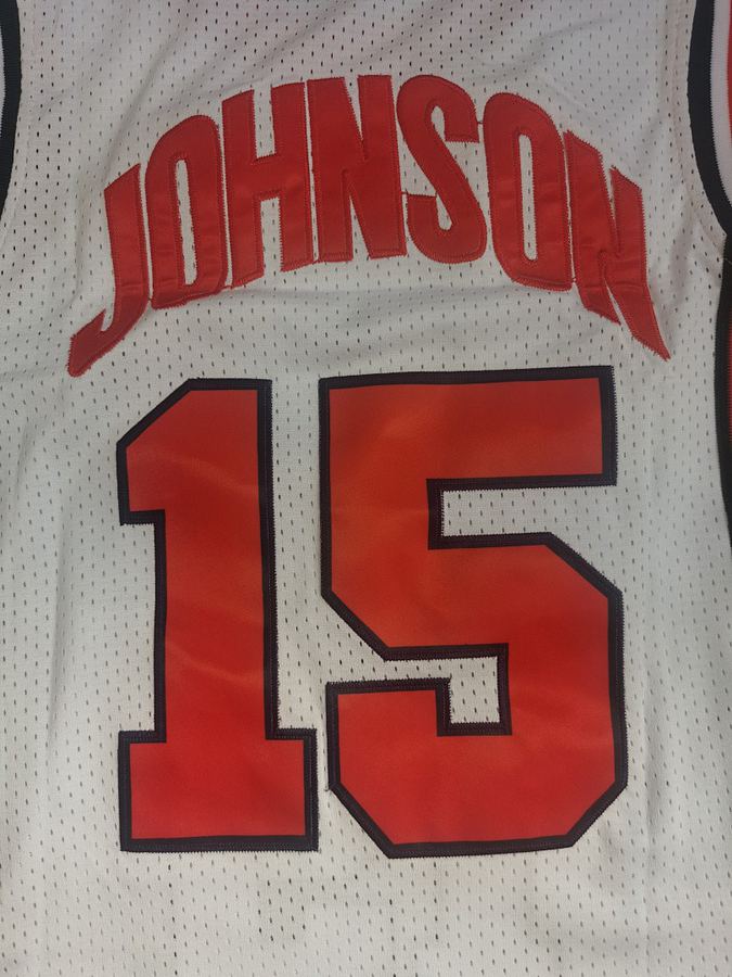 Magic Johnson White Jersey