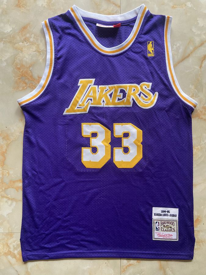 Lakers #33 Purple Jersey