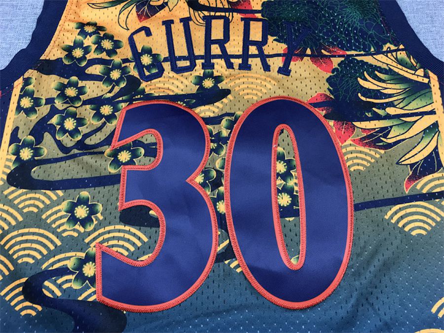 Warriors #30 Jersey